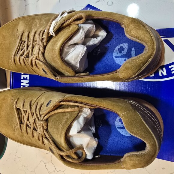 NEW Birkenstock Honnef Low Tea Suede Leather US MENS SIZE 10 SHOES NEW EU 43 - Picture 8 of 14